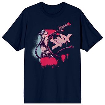 Men's Arcane Jinx Graffiti Short Sleeve Graphic T-Shirt