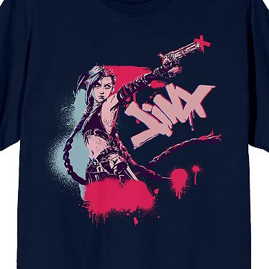 Men's Arcane Jinx Graffiti Short Sleeve Graphic T-Shirt