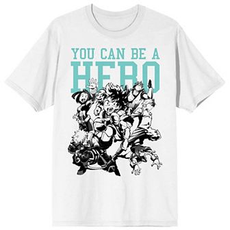 Men's My Hero Academia You Can Be a Hero Short Sleeve Graphic T-Shirt