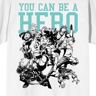Men's My Hero Academia You Can Be a Hero Short Sleeve Graphic T-Shirt