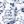 White Blue Toile