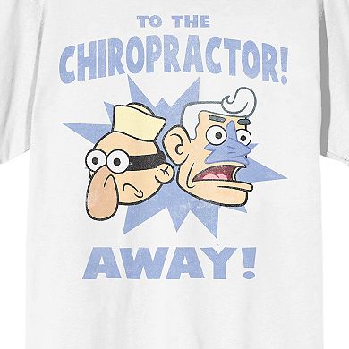 Men's SpongeBob SquarePants Mermaid Man and Barnacle Boy Short Sleeve Graphic T-Shirt