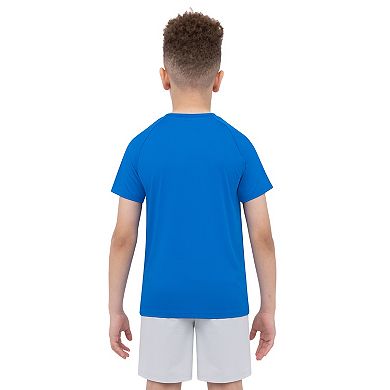 Boys 8-20 Layer 8 Grid Raglan T-Shirt
