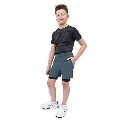 Boys 8-20 Layer 8 Woven Shorts