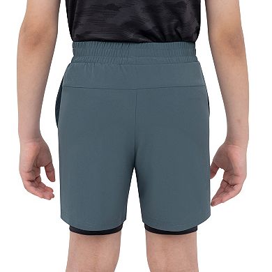 Boys 8-20 Layer 8 Woven Shorts