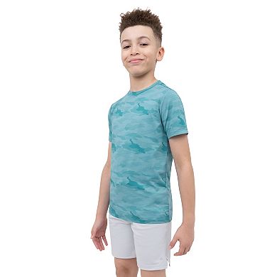 Boys 8-20 Layer 8 Camo Top