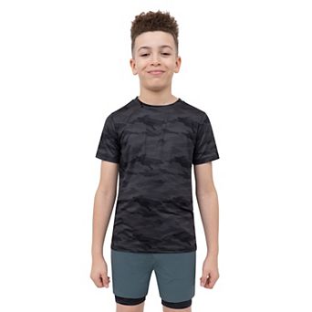 Boys 8-20 Layer 8 Camo Top