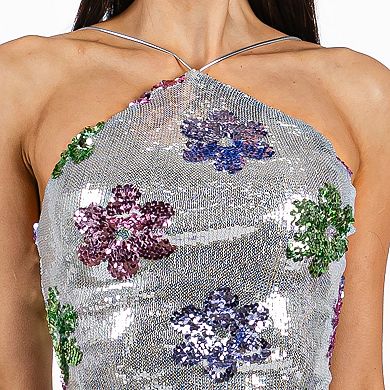 Juniors' B. Smart Bodycon Sequins Dress