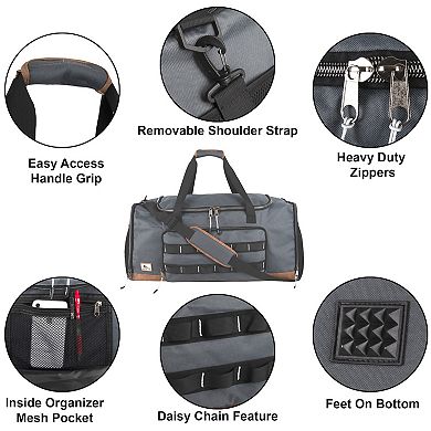 KELTY Daisy Chain Web Duffel Bag