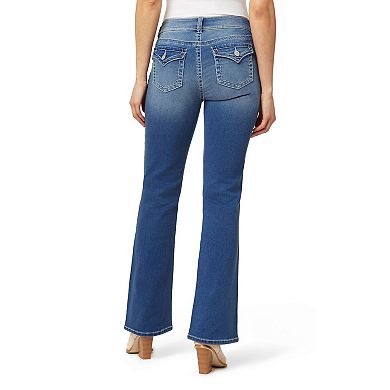 Juniors' WallFlower Low Rise Slim Flare Jeans