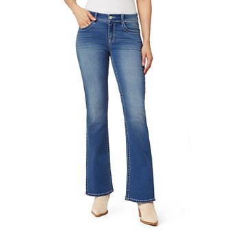Juniors' WallFlower Low Rise Slim Flare Jeans