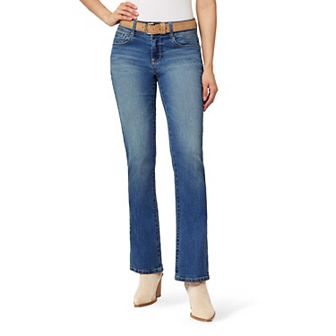 Juniors' WallFlower Luscious Curvy Insta Stretch Mid Rise Bootcut Jeans