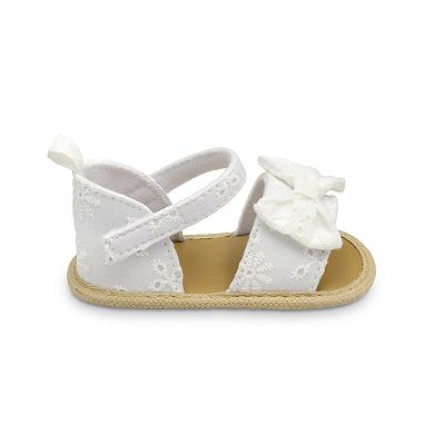 Carter's White Eyelet Baby Girl Sandals