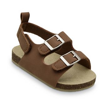 Carter's Baby Boys' Brown Sandal with Buckle Closure