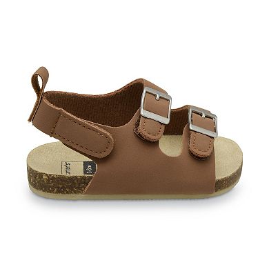 Carter's Baby Boys' Brown Sandal with Buckle Closure