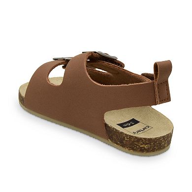 Carter's Baby Boys' Brown Sandal with Buckle Closure