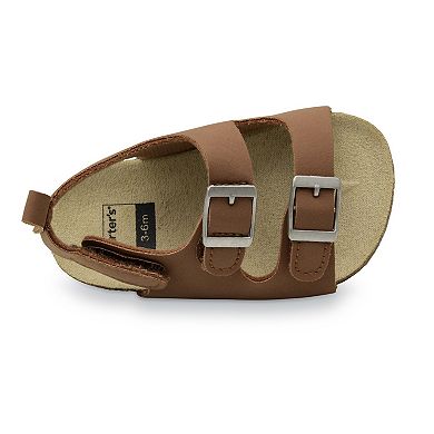 Carter's Baby Boys' Brown Sandal with Buckle Closure
