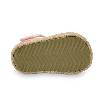 Carter's Baby Girls' Bow Sandal with Strap Design