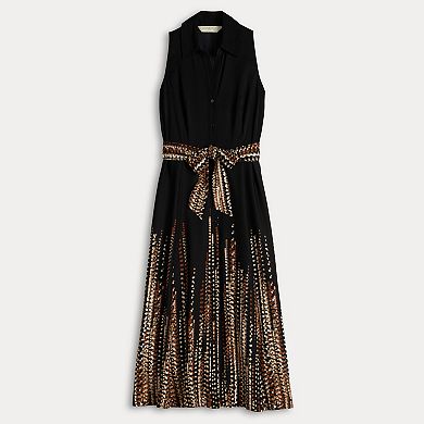 Women's 5th & Madison Edit Sleeveless Maxi Shirtdress