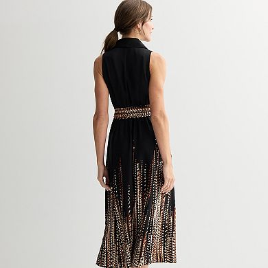 Women's 5th & Madison Edit Sleeveless Maxi Shirtdress