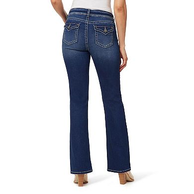 Juniors' WallFlower Fiesty Curvy Low Rise Slim Flare Jeans