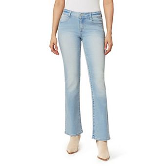 Juniors' WallFlower Fiesty Curvy Low Rise Slim Flare Jeans