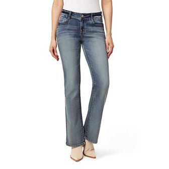 Juniors' WallFlower Fiesty Curvy Low Rise Slim Flare Jeans