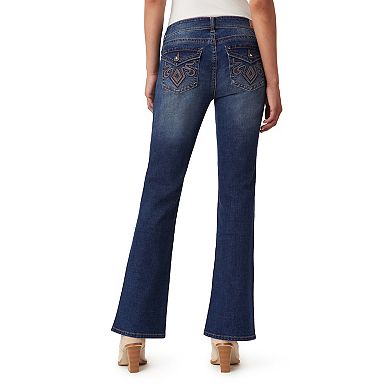 Juniors' WallFlower Insta Stretch® Low Rise Slim Flare Jeans