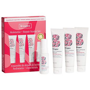 Briogeo Don't Despair, Repair! Strengthening + Hydrating Minis Kit for Dry, Damaged Hair
