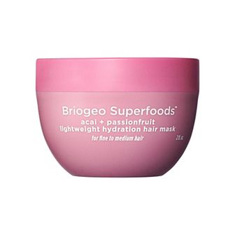 Briogeo Mini Superfoods Acai + Passionfruit Lightweight, Hydrating Hair Mask for Fine Hair