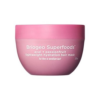 Briogeo Superfoods Acai + Passionfruit Lightweight, Hydrating Hair Mask for Fine Hair