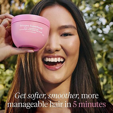 Superfoods Acai + Passionfruit Lightweight, Hydrating Hair Mask for Fine Hair