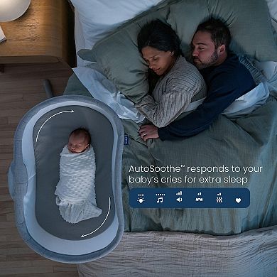 HALO BassiNest Connected Swivel Sleeper 3.0 Baby Bassinet