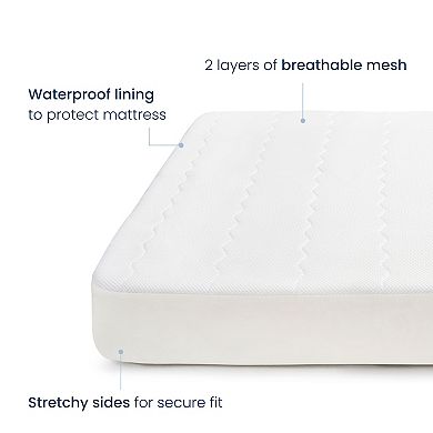 HALO Breathable Crib Mattress Cover