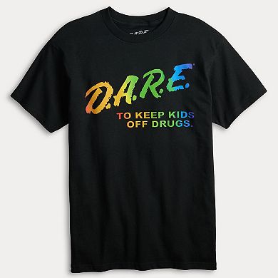 Men's D.A.R.E. Rainbow Graphic Tee