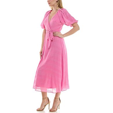 Women's Maison Tara Draped Sleeve Midi Dress