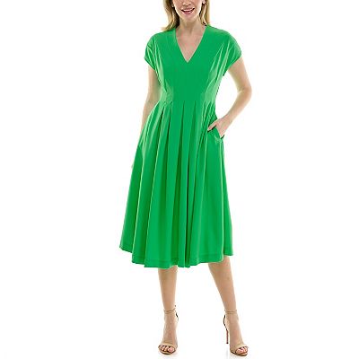 maison tara green dress Maison Tara 30474MA main image 1