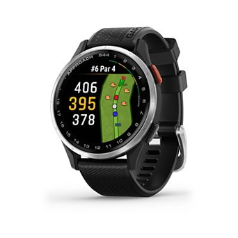 Garmin Approach S44 Silver Aluminum Bezel Golf Smartwatch