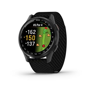 Garmin Approach S50 Cream Gold Aluminum Bezel Golf Smartwatch