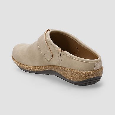 Croft & Barrow® Oaak Women's Slip-On Clogs with Buckle Detail