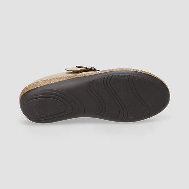 Croft & Barrow® Oaak Women's Slip-On Clogs with Buckle Detail