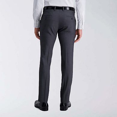 Men's J.M. Haggar Heather Herringbone Ultra-Slim Fit Flat-Front Suit Pants