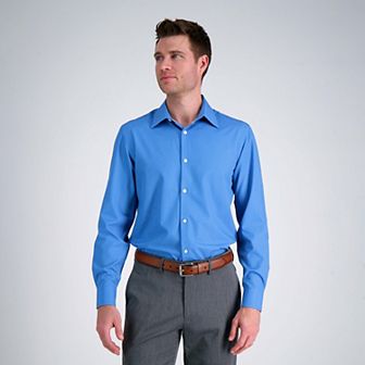 Men's Haggar® Smart Wash® Slim Fit Wrinkle Free Dress Shirt