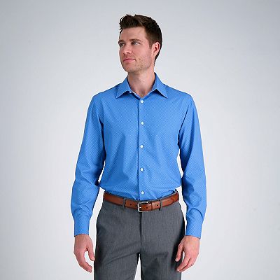 slim fit dress slacks Slim Fit Non-Iron Tech Dress Shirt – Perry Ellis main image 0
