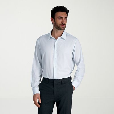 Men's Haggar Smart Wash Classic Fit Wrinkle Free Dress Shirt