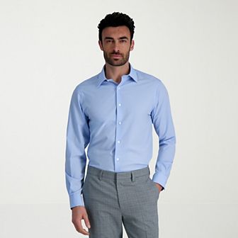 Men's Haggar® Smart Wash® Classic Fit Wrinkle Free Dress Shirt