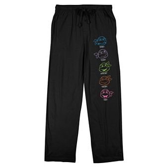 Men's Teenage Mutant Ninja Turtles Retro Pajama Pants