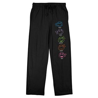 Men's Teenage Mutant Ninja Turtles Retro Pajama Pants