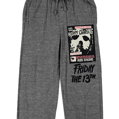 Men's Friday The 13th Jason Pajama Pants