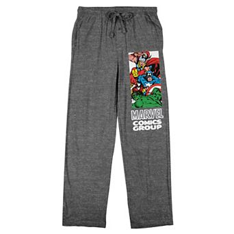 Men's Marvel Comics Presents Superheroes Pajama Pants